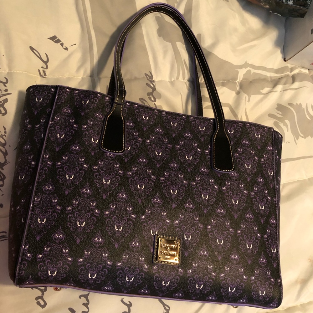 NWT DISNEY DOONEY & BOURKE HAUNTED MANSION TOTE